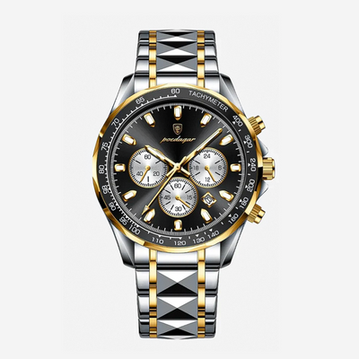 Zane | Sleek Sports Dial Statement Chrono Watch | 44.5mm