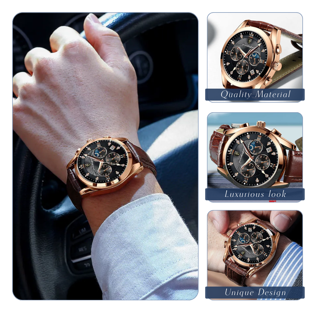 Nolan | Men's fashion Luminous Wristwatch | 42mm