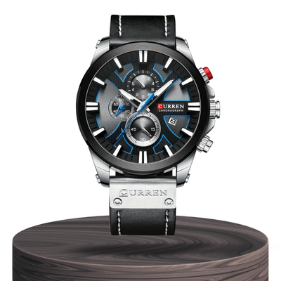 Easton | Men's Multifunction Glow-in-the-Dark Quartz Watch | 49mm