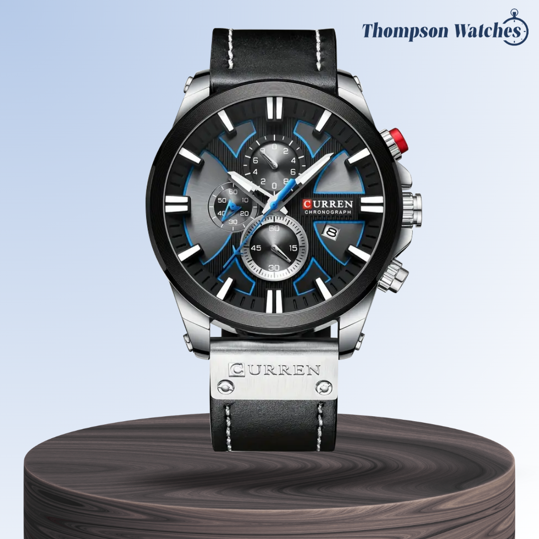 Easton | Men's Multifunction Glow-in-the-Dark Quartz Watch | 49mm