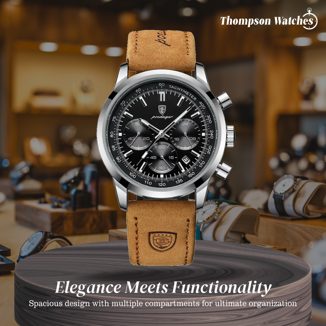 Evan | Men's Luxury  Chronograph Watch | 41mm