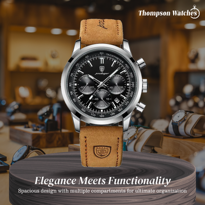 Evan | Men's Luxury  Chronograph Watch | 41mm