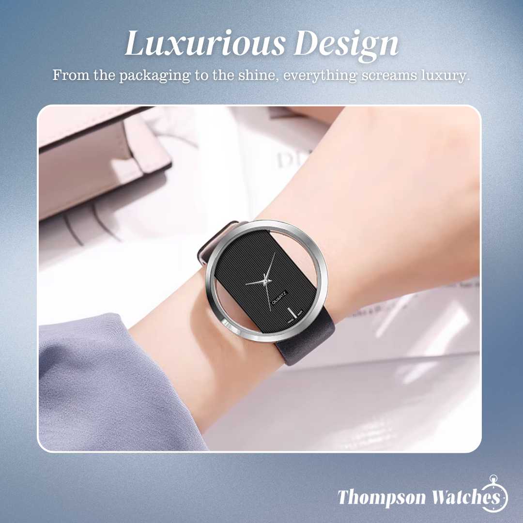 Mark | Transparent Men's Minimalist Watch | 40mm