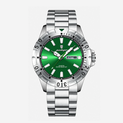 Maverick | Sporty Rotating Bezel Stainless Steel Watch | 42mm