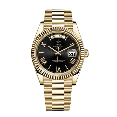 Frederick | Sharp Lines and Classic Day-Date Styling Watch | 40mm