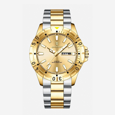 Maverick | Sporty Rotating Bezel Stainless Steel Watch | 42mm