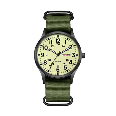 Thomas | Minimalist Field Watch with Functional Strap | 42mm