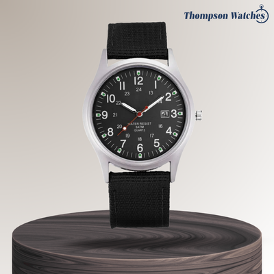 Mateo | Rugged Field Watch with Durable Canvas Strap | 40mm