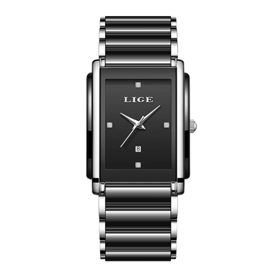Claudine | Sleek Minimalist Women’s Square Watch| 34 mm