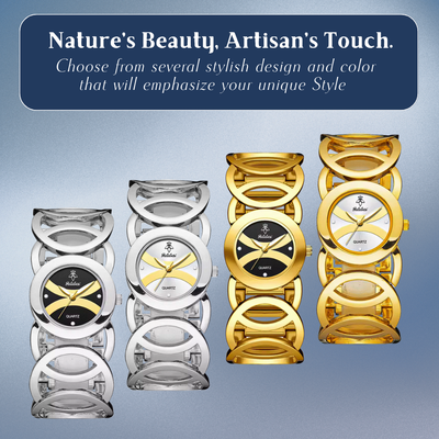 Deborah | Stylish Interlocking Circle Bracelet Watches | 30mm