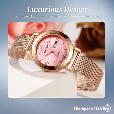 Elizabeth | Sophisticated Mesh Band Women's Watches | 28mm