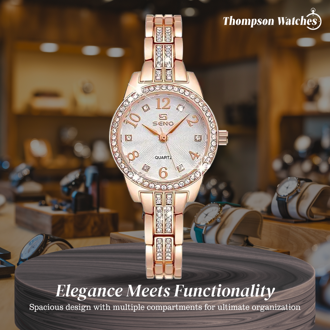 Novi | Modern Glamour Crystal Women’s Watch