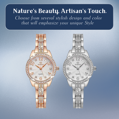 Novi | Modern Glamour Crystal Women’s Watch