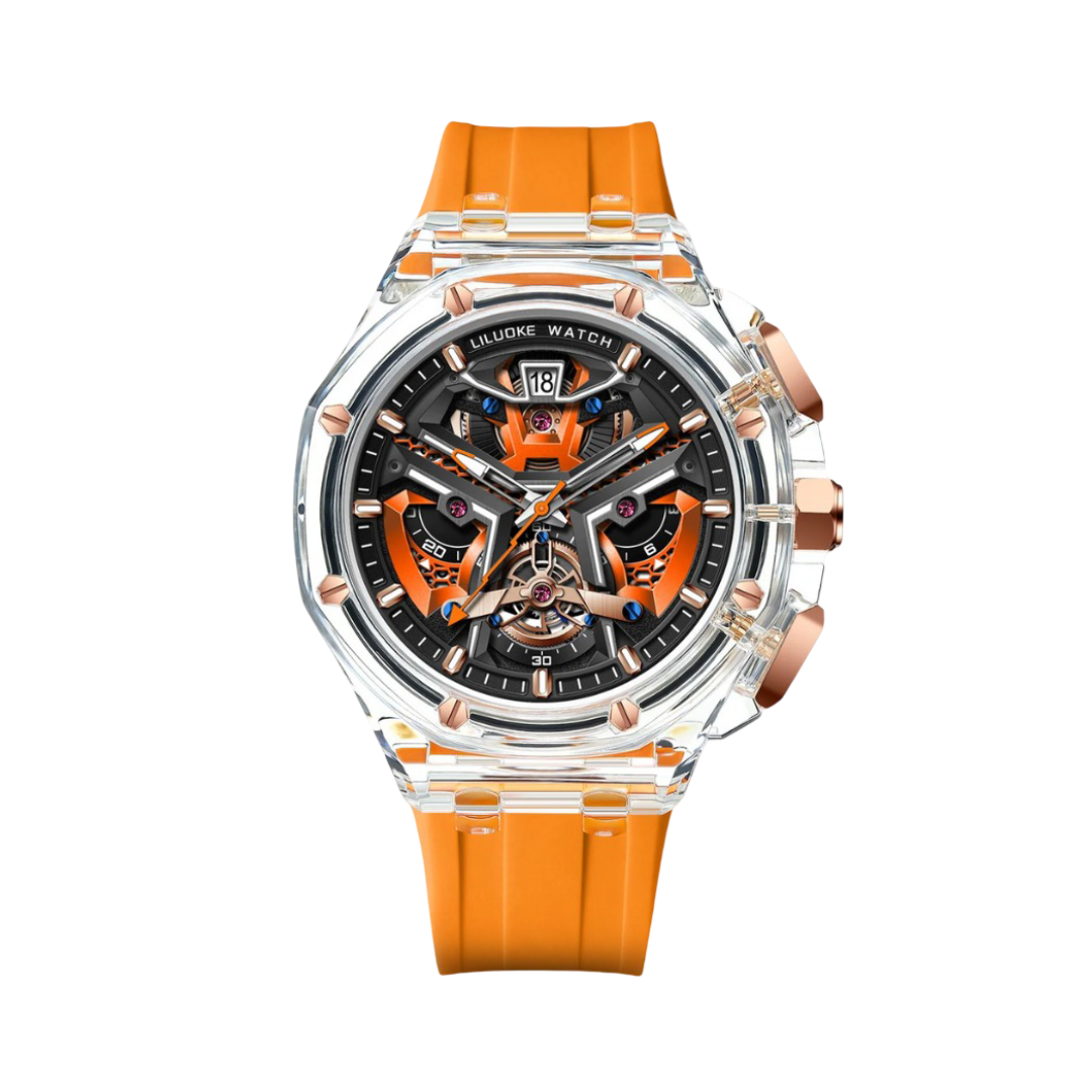 Dino | Transparent Skeleton Watch | 45mm