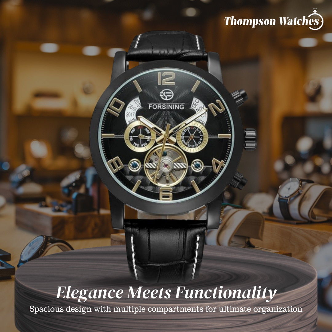 Alvin | Forsining Luxury Skeleton Watch | 46mm