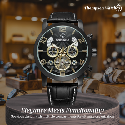 Alvin | Forsining Luxury Skeleton Watch | 46mm