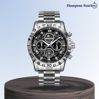Liam | Precision Chrono | Stainless Steel Watch | 43.9 mm