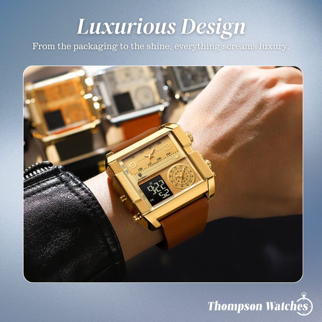 Dominic | Dual Display Fusion Watch | 51mm