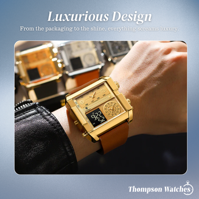 Dominic | Dual Display Fusion Watch | 51mm