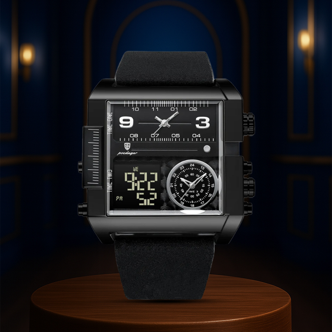 Dominic | Dual Display Fusion Watch | 51mm