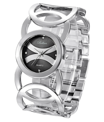 Deborah | Stylish Interlocking Circle Bracelet Watches | 30mm