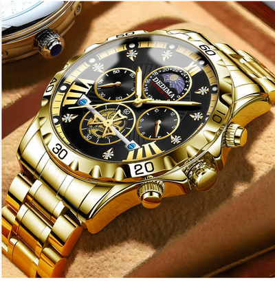 Liam | Precision Chrono | Stainless Steel Watch | 43.9 mm